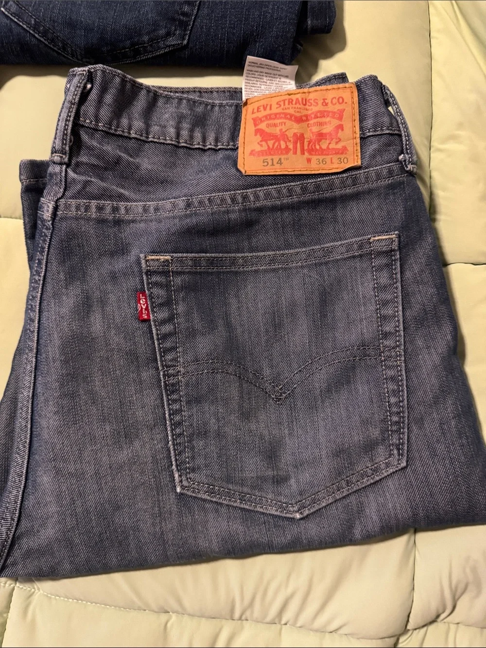 Levi's Men's Jeans Pack - Blue, Tan, Silver, Light Tan.